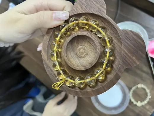 黄水晶素串