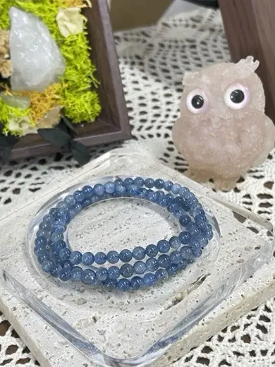 蓝晶石三圈